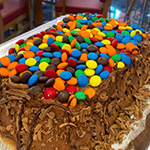 rigadeiro com MM’S